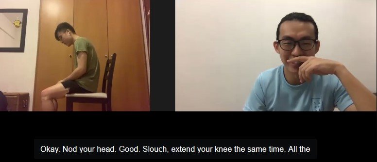 singapore chiropractor, online physiotherapy, telehealth