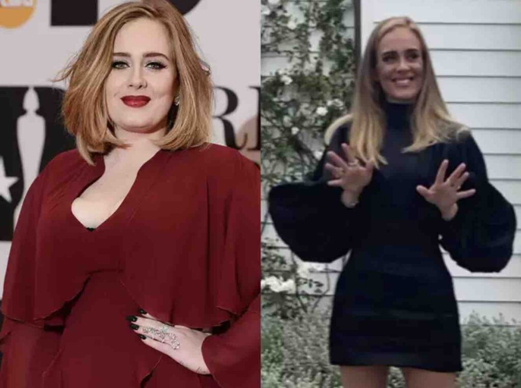 adele, exercise, weight loss
