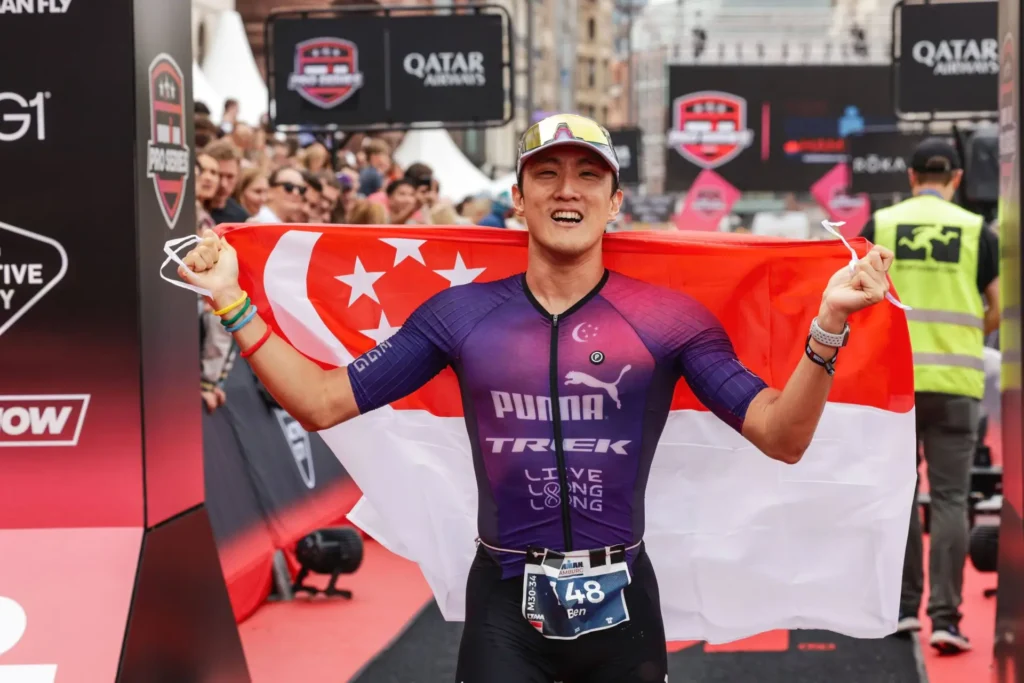 ben khoo, singapore ironman record holder